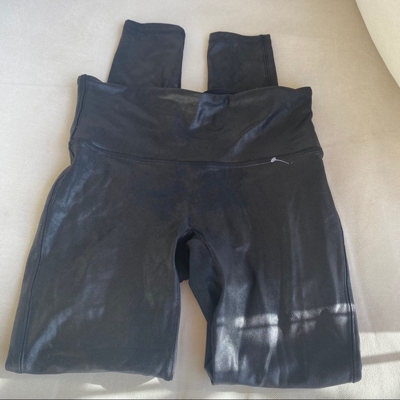 Spanx Faux Leather Leggings M - Picture 2 of 6